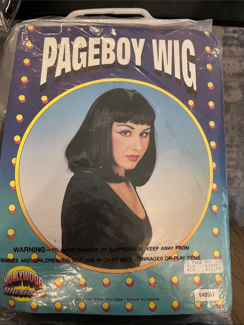 Pageboy Wig by — Classic Black